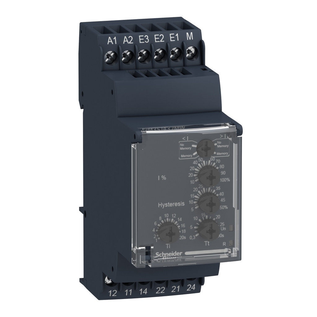 Relé de control de corriente RM35JA32MW - rango: 0,15 A..1,5 A