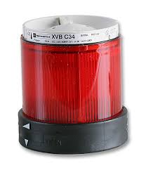 Baliza luminosa color rojo  XVB - 70MM- IP66 250V máx