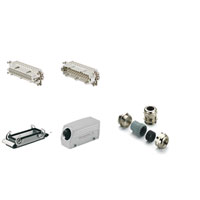 Conector industrial, kit-HE, G 8, polo 24, 500V, 16 A,  M 32